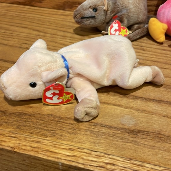 Ty Beanie Babies Farmyard Animals Lot of 8 - Picture 5 of 11